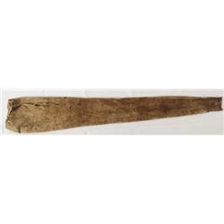 Early Indian Buckskin Rifle Scabbard
