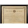 Image 2 : Texas Governor T.M. Campbell Signed Document 1908