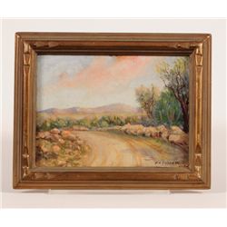 F.A. Cloonan Landscape Oil Painting