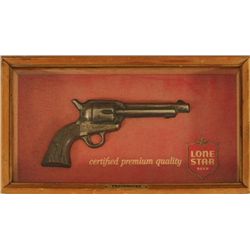 Lone Star Beer Colt SAA .45 Peacemaker Sign