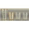 Image 1 : 4 Pre-Prohibition Shot Glasses