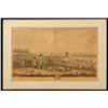 Image 1 : Antique English Fox Hunting Print Hand Tinted
