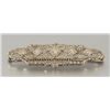 Image 1 : 14k Platinum and Diamond Brooch