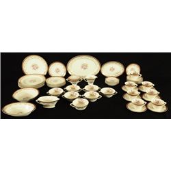 Stetson 22k Gold 59 Piece China Set