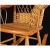 Image 2 : Antique Childs Wicker Rocking Chair
