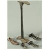 Image 1 : Cast Iron Cobblers Shoe Stand With 5 Molds