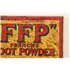 Image 3 : French's Foot Powder Tin Advertising Sign