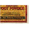 Image 4 : French's Foot Powder Tin Advertising Sign