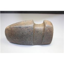 5 7/16'L x 2 3/4"W 3/4 Groove Axe, Double Fluted, Madison Co., Il