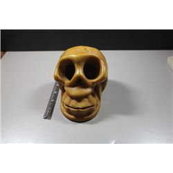 Carved Hardstone Skull