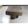 Image 3 : 7" x 8" x 4 1/2" Metate(Grain Grinder Stone Table) Southwest