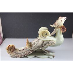 Oriental Jade Carving of a Bird