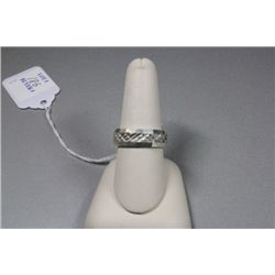 Sterling Band Ring , Size 10