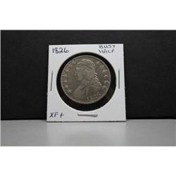1826 Bust Half, XF-40