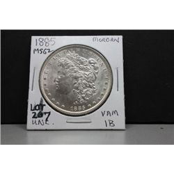 1885 Morgan Silver dollar MS-62
