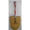 Image 1 : African Basket with Beaded Strap