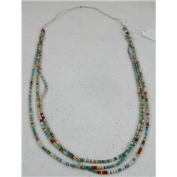 ChoChiChi Pueblo Santa Domingo Trade Bead Necklace