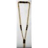 Image 1 : 1800's Greesey Yellow Swastica Necklace