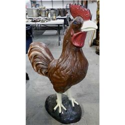 Rooster Metal Sculpture