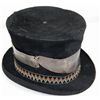 Image 2 : Beaver Top Hat with Indian Silver Hat Band