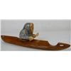 Image 2 : Inuit Eskimo Kayak Sculpture