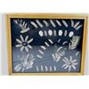 Image 1 : Framed Rattle's and Elk Ivory Teeth