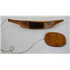 Image 1 : Eskimo Wooden Boat Toy