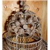 Image 2 : Antique Chandelier made from Bird Cage