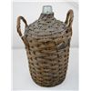 Image 1 : Antique Glass jug with Weaving