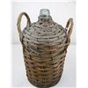 Image 3 : Antique Glass jug with Weaving