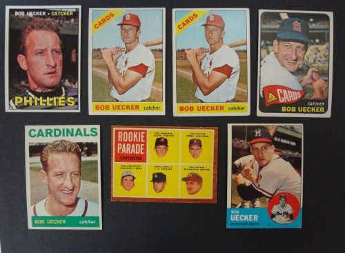 Bob Uecker Baseball Card Lot Includes Rookie Bob Uecker Baseball Card Lot Includes Rookie