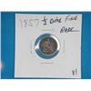 Image 1 : 1857 1/2 DIME