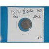 Image 1 : 1854 1/2 DIME