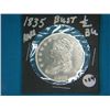 Image 1 : 1835 BUST 1/2 DOLLAR