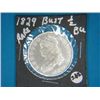 Image 1 : 1829 BUST 1/2 DOLLAR