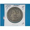 Image 1 : 1884 P MORGAN SILVER DOLLAR