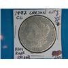 Image 1 : 1992 CC MORGAN DOLLAR