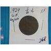 Image 1 : 1924 1/2 CENT ENGLISH GREAT BRITIAN