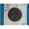 Image 1 : 1907 1/2 CENT ENGLISH GREAT BRITIAN