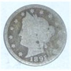 1892 LIBERTY HEAD "V" NICKEL *NICE EARLY NICKEL*!! COIN CAME OUT OF SAFE BOX!!