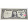 Image 1 : 1957 SERIES A $1 SILVER CERTIFICATE SERIAL # G84501569A *RARE VERY FINE+ EARLY NOTE*!!
