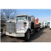 Image 1 : 1994 WHITE WESTERN STAR FLAT DECK 586,408KM DIESEL MANUAL VIN:2WLNCCBE4RK933741 - 3 GLASS TTL