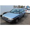 Image 1 : 1989 BLUE TOYOTA COROLLA 4DR SDN 131,935KM GAS