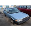 Image 2 : 1989 BLUE TOYOTA COROLLA 4DR SDN 131,935KM GAS