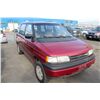 Image 2 : 1992 RED MAZDA MPV PASS VAN 286,554KM GAS V6