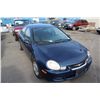 Image 2 : 2002 BLUE CHRYSLER NEON LE 4DR SDN 315,377KM GAS
