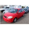 Image 1 : 2007 RED PONTIAC WAVE 4DR SDN 33,583KM GAS 1.6L