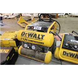 DEWALT DUAL TANK AIR COMPRESSOR