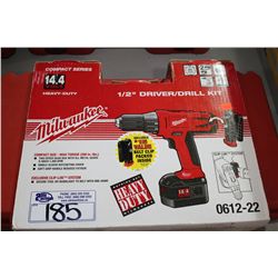 MILWAUKEE HALF INCH DRIVER / DRILL KIT