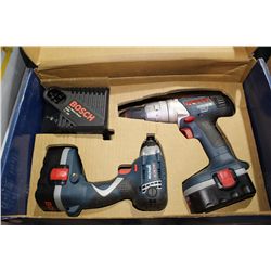 BOSCH 18VOLT CORDLESS DRILL KIT